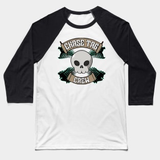 Chase Tag crew Jolly Roger pirate flag Baseball T-Shirt